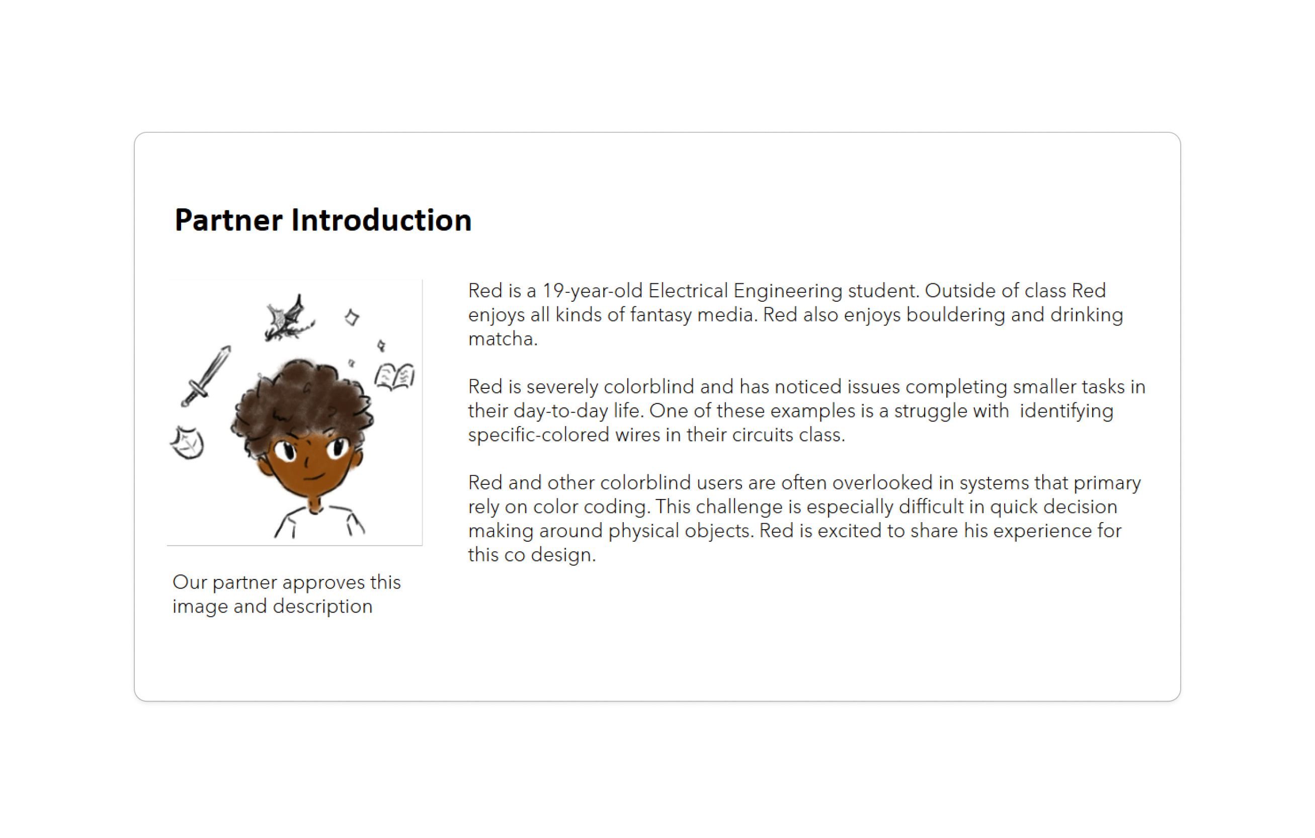 Partner introduction slide